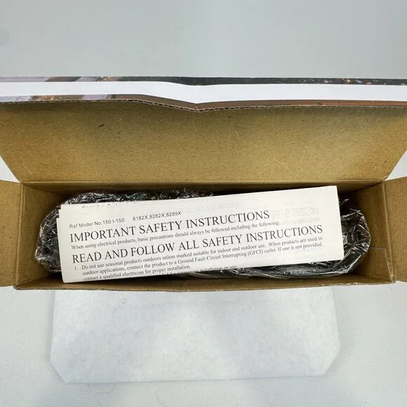 Vintage 150 Mesh Light Add-A-Set Multicolor 6x4 Ft Indoor Outdoor Brilliance NEW - Picture 5 of 9